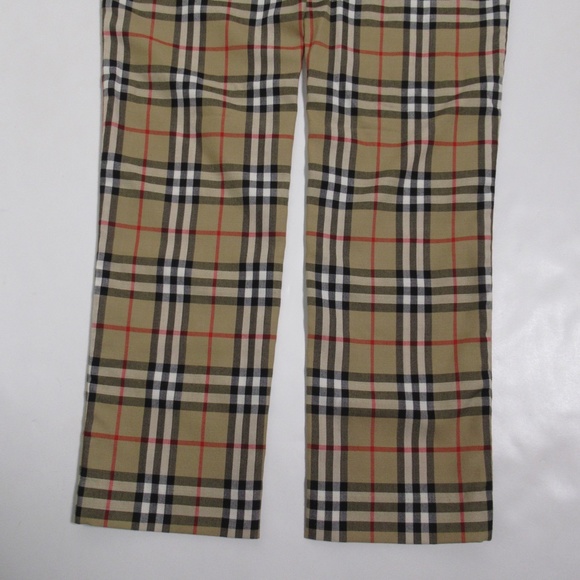 Burberry Women's Check Fleur Tailored Pant Archive Beige Size 4 US 6 UK - Picture 7 of 12